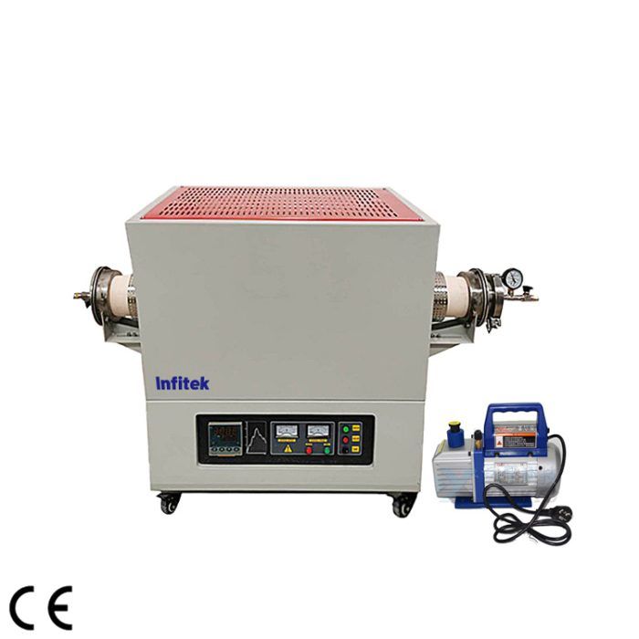 Muffelofen, 1700 °C Hochtemperatur, horizontaler Rohrtyp, Serie FNC-TB1700