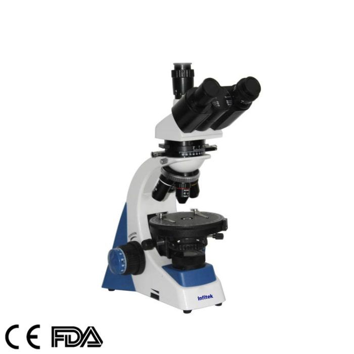 Polarisierendes petrographisches Mikroskop, trinokular, MSC-P1T