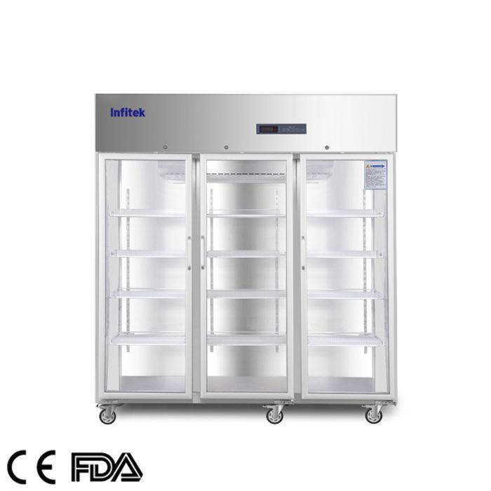 Dreitüriger Apothekenkühlschrank/Medizin-/Impfstoffkühlschrank, PR5-1500