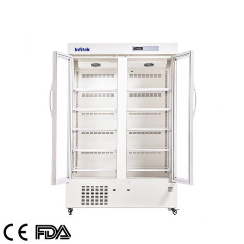 2-8 ℃ Doppeltür-Pharmakühlschrank, PR5-1000