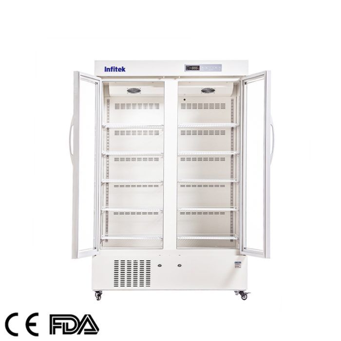 2-8 ℃ Doppeltür-Pharmakühlschrank, PR5-1000