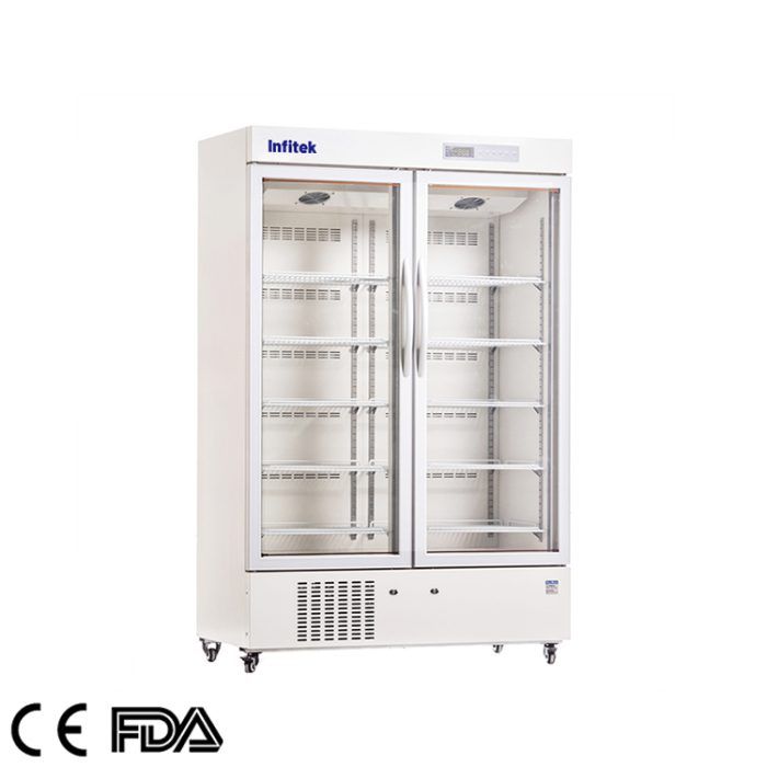 2-8 ℃ Doppeltür-Pharmakühlschrank, PR5-1000 – Bild 3