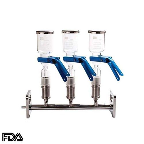 Verteiler für Vakuumfiltration, Glas, MFA-3GMFA-3PTFE