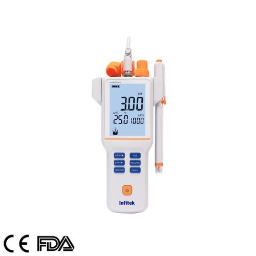 Tragbares pH-Meter, PH-P110B 01