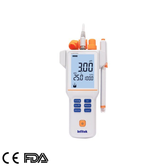Tragbares pH-Meter, PH-P110B 01