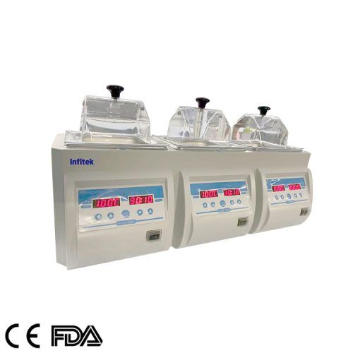 Thermostat-Wasserbad mit 3 Tanks, WB-1R3H-6R